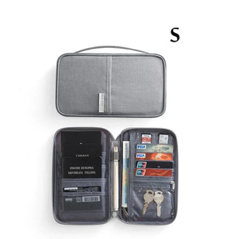 Compact Passport Holder – Waterproof Travel Accessory