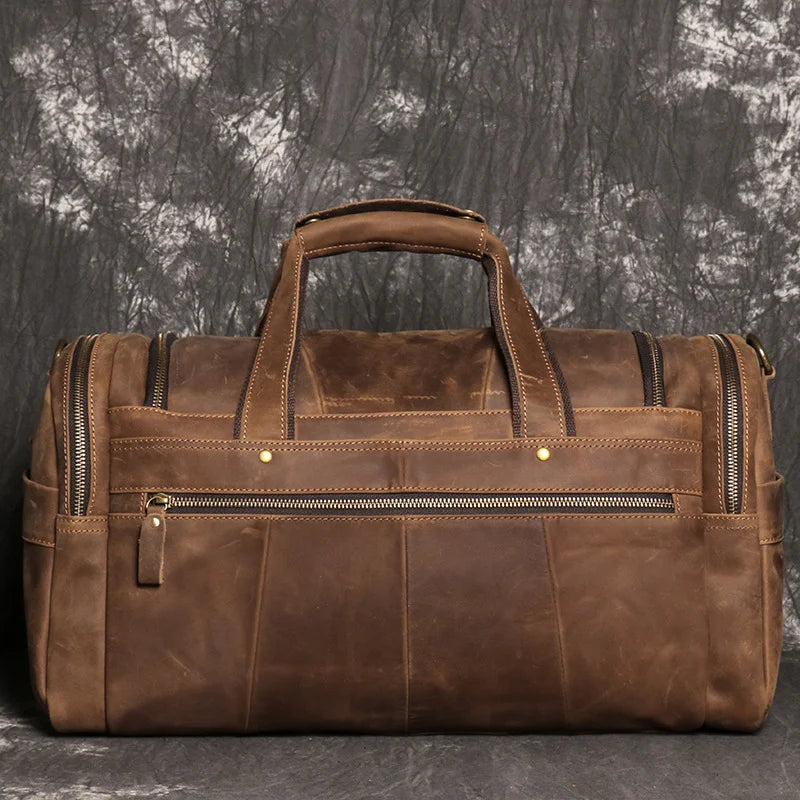 Vintage Travel Duffel Bag