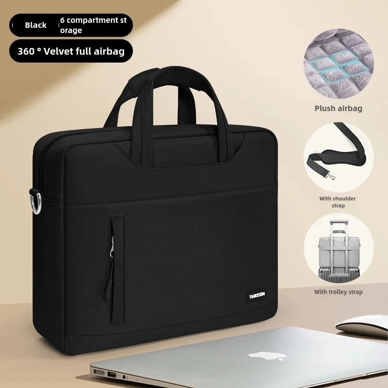 Durable Laptop Bag – 13/15/17 Inch Tote & Briefcase for MacBook, Dell