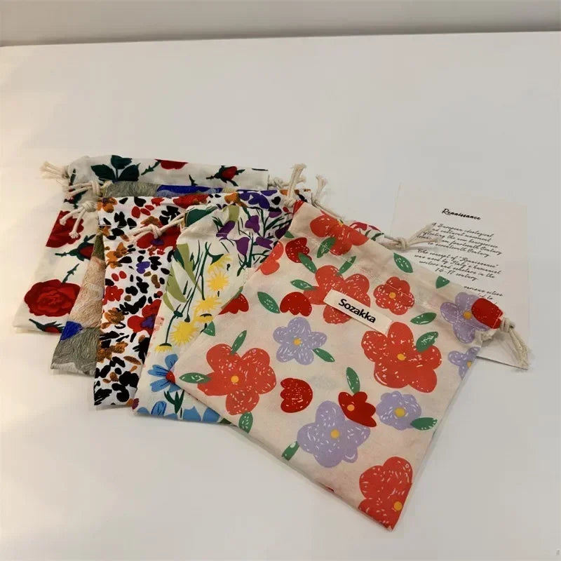Foldable Drawstring Bag