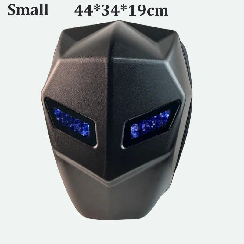 Smart LED Motorcycle Backpack – Programmable Display & Travel Laptop Bag