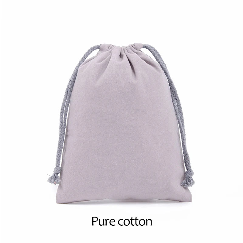 Plain Cotton Canvas Drawstring Bag