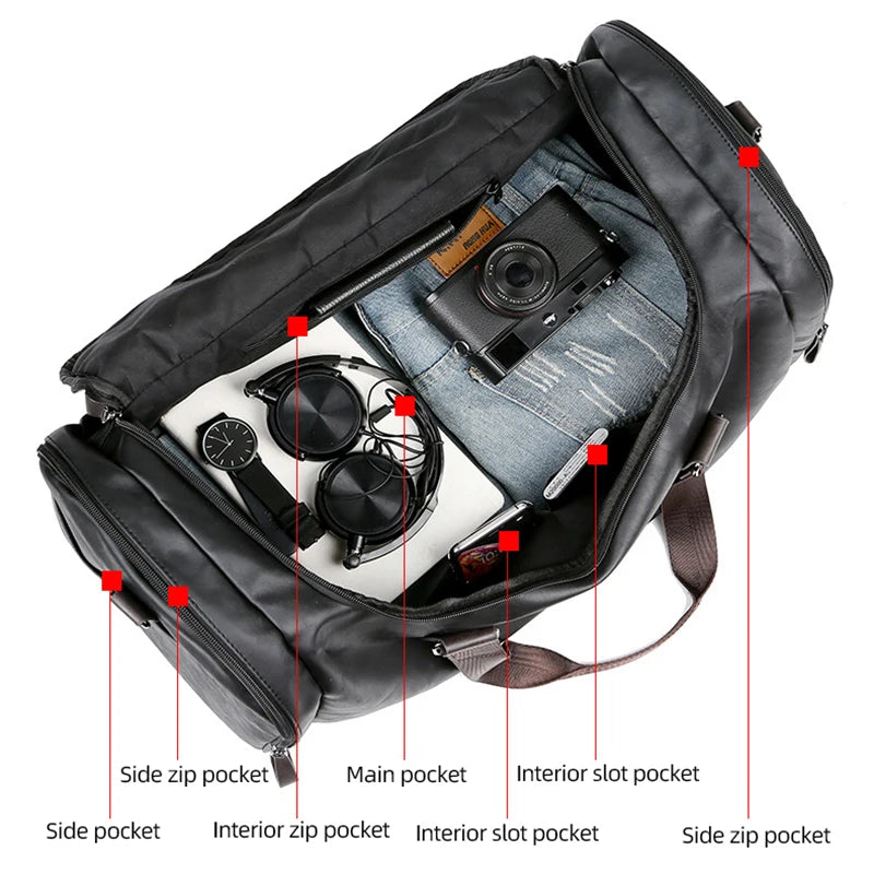 Sleek Travel Duffel Bag