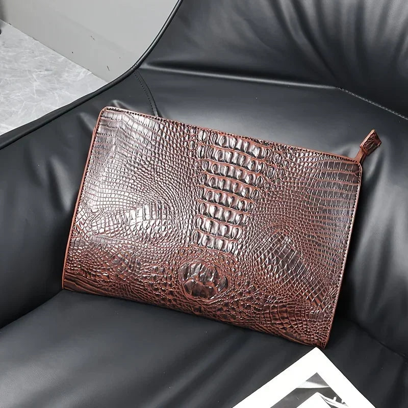 Designer Croco Pattern Handbag-Professional Handbag