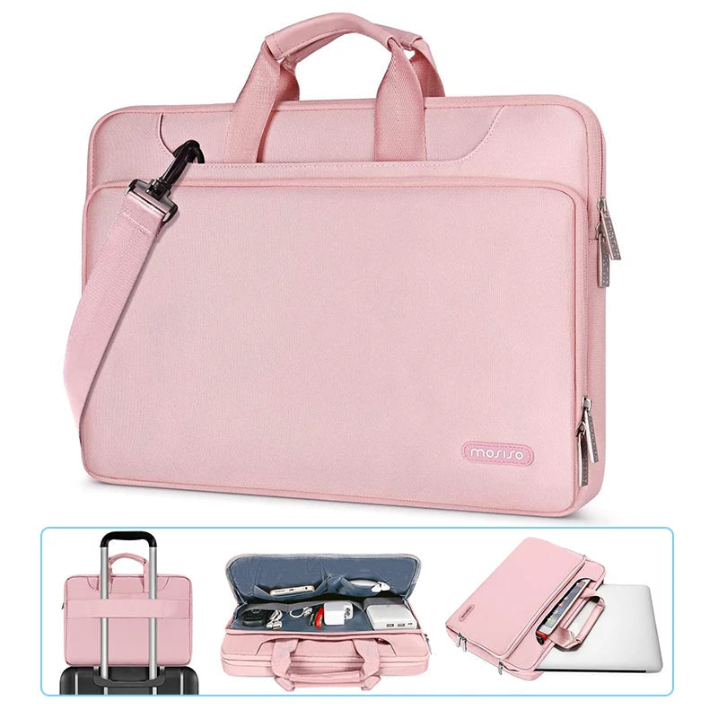 Sleek 13–17" Laptop Shoulder Bag