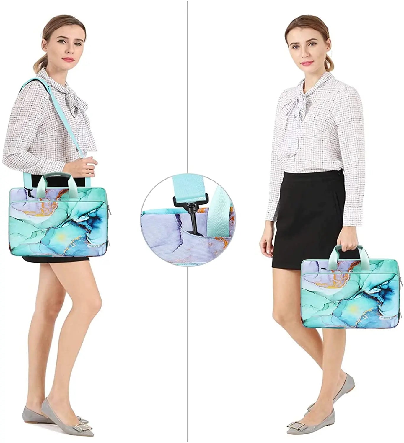 Sleek 13–17" Laptop Shoulder Bag