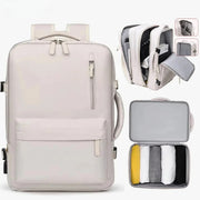 Sleek Expandable Travel Backpack