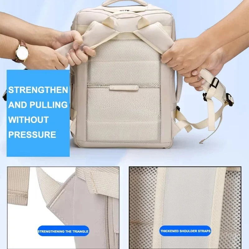 Sleek Expandable Travel Backpack