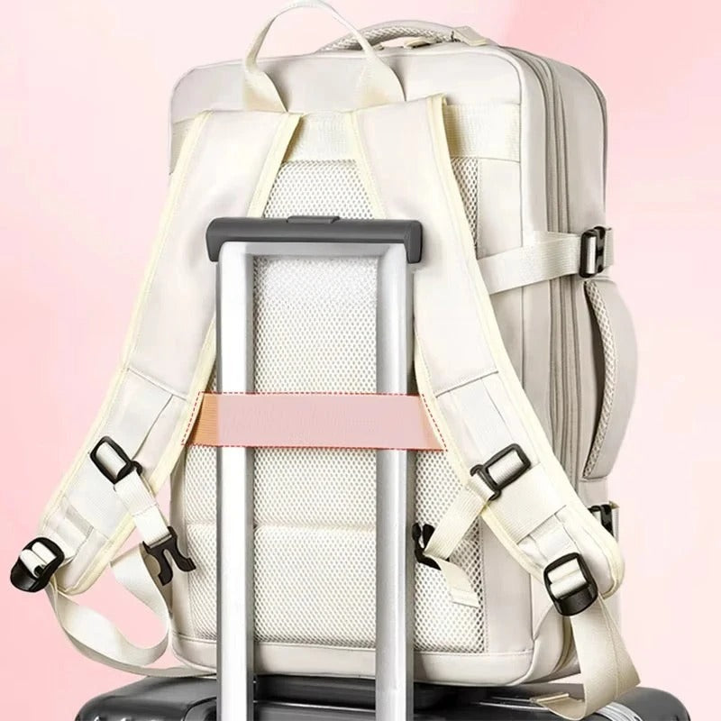 Sleek Expandable Travel Backpack