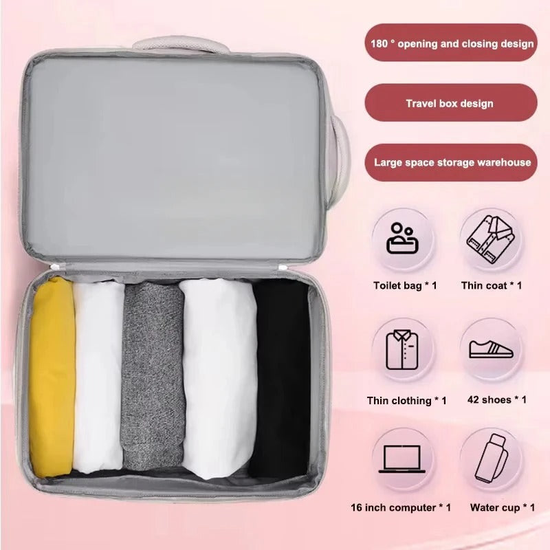 Sleek Expandable Travel Backpack