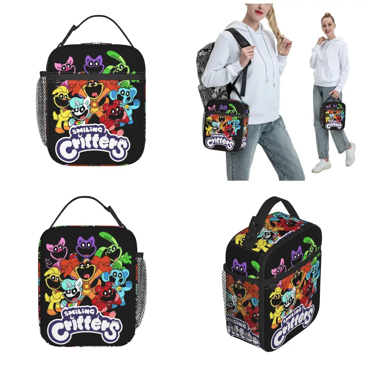 Smiling Critters Lunch Bag