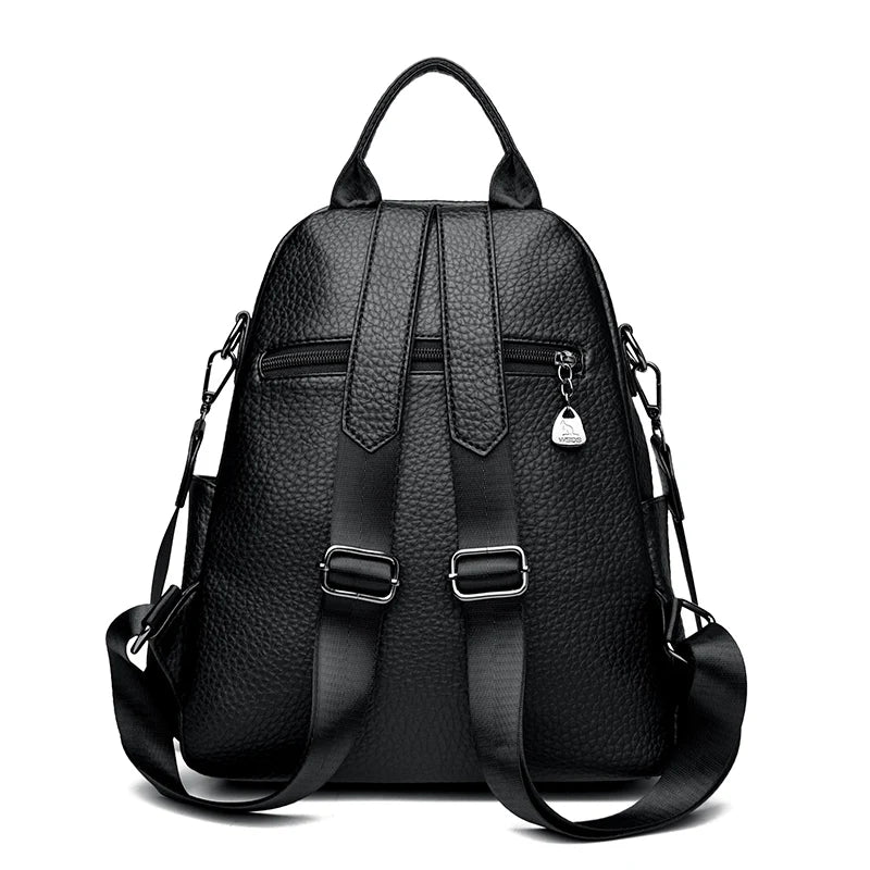 Soft Leather Backpack