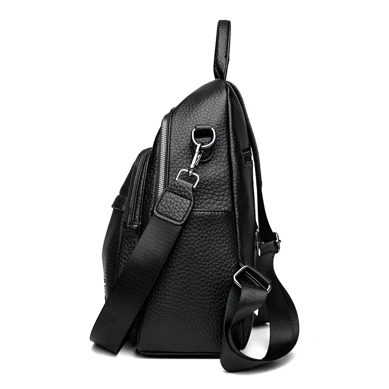 Soft Leather Backpack