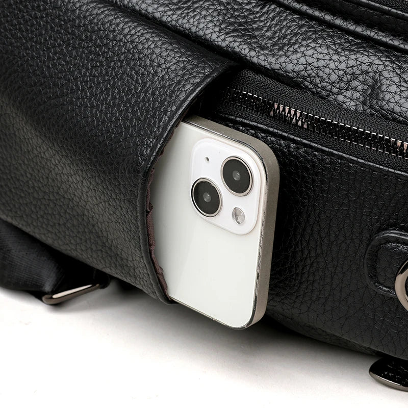 Soft Leather Backpack