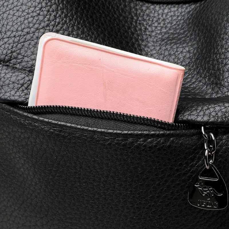 Soft Leather Backpack