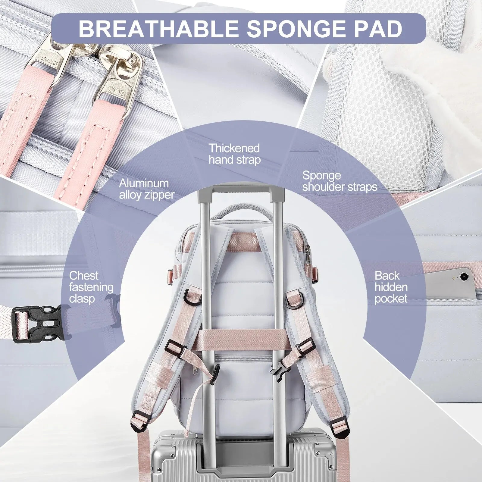 Spacious Cabin-Size Backpack