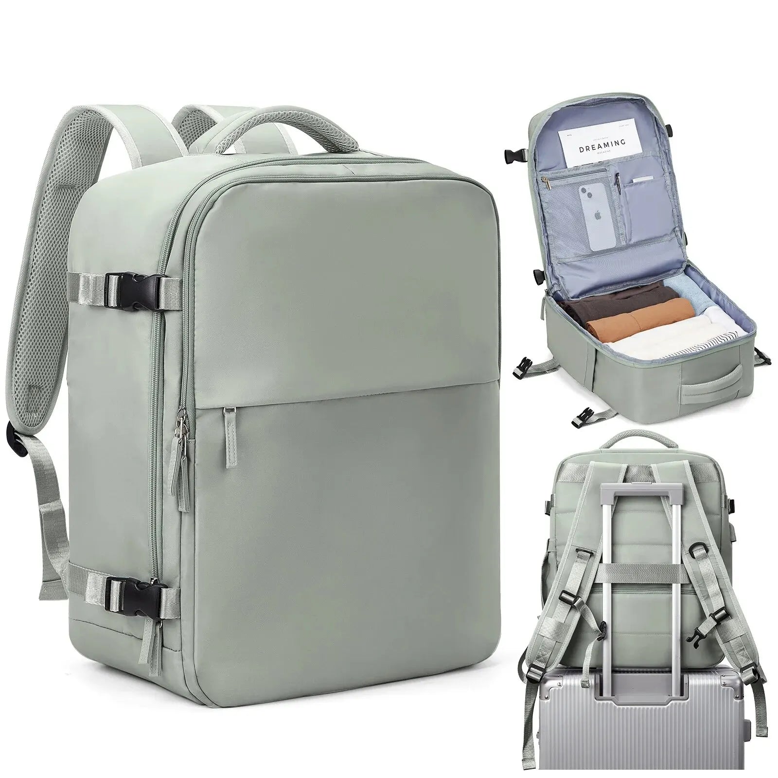 Spacious Cabin-Size Backpack