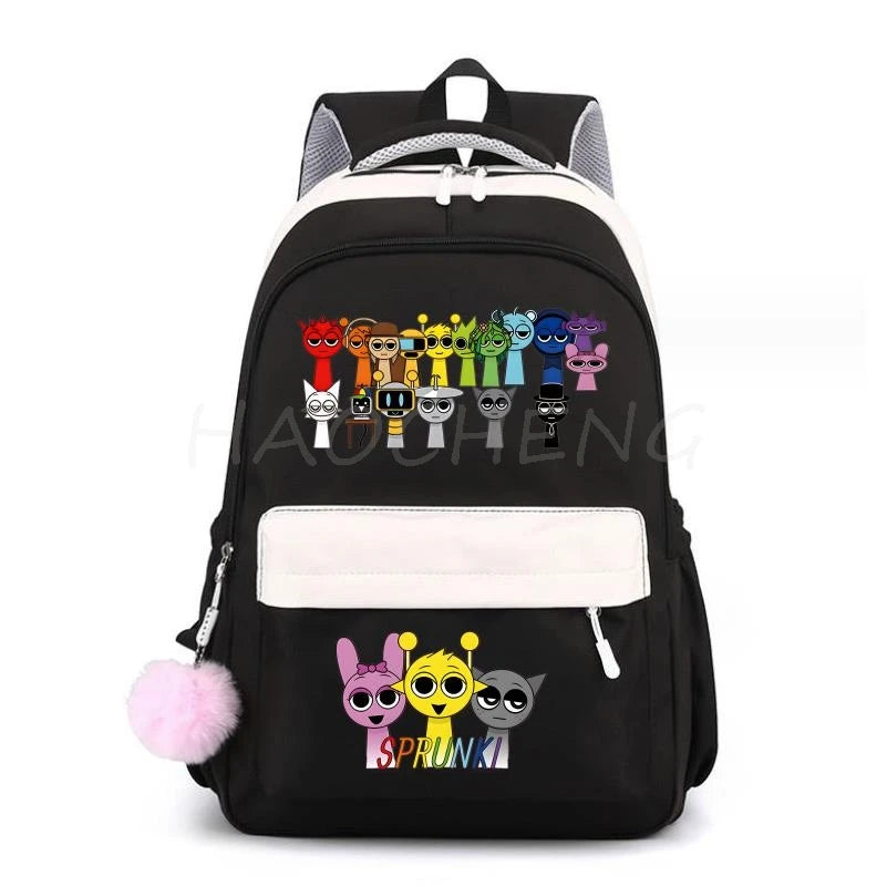 Sprunki Cartoon Backpack