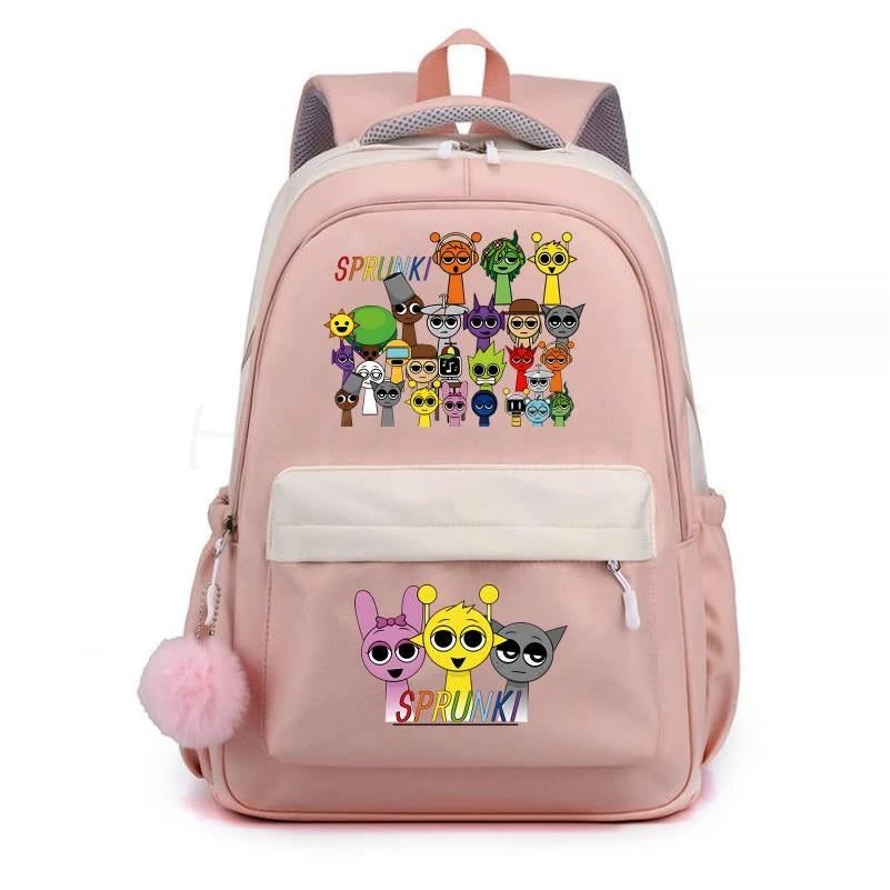 Sprunki Cartoon Backpack