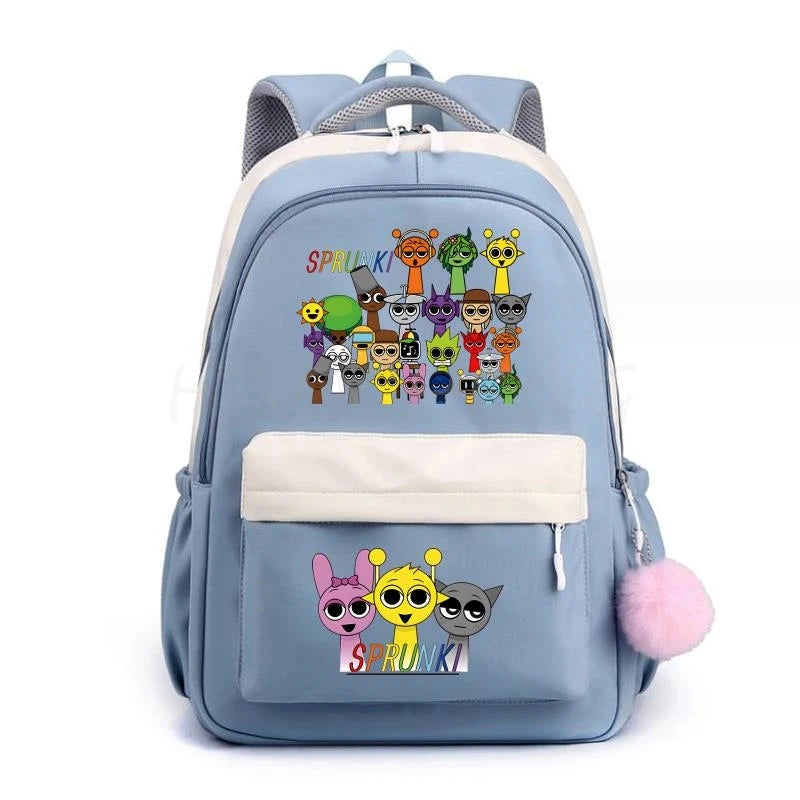 Sprunki Cartoon Backpack