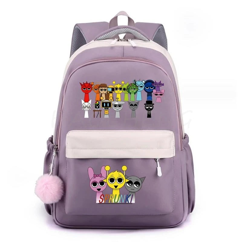 Sprunki Cartoon Backpack