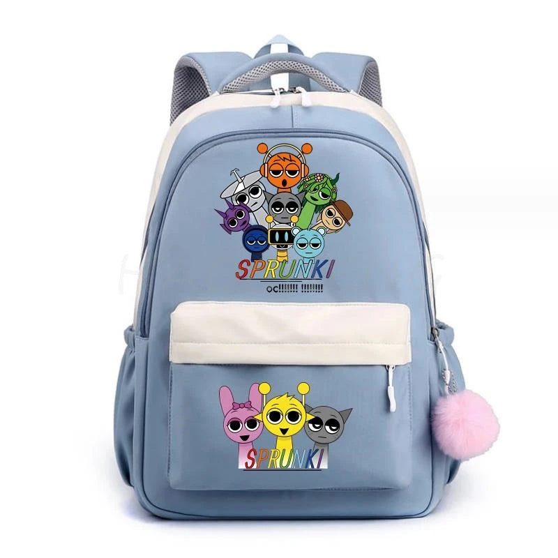 Sprunki Cartoon Backpack