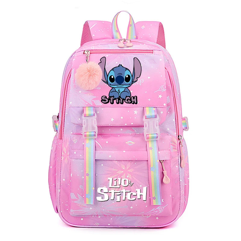 Stitch-Themed School Backpack