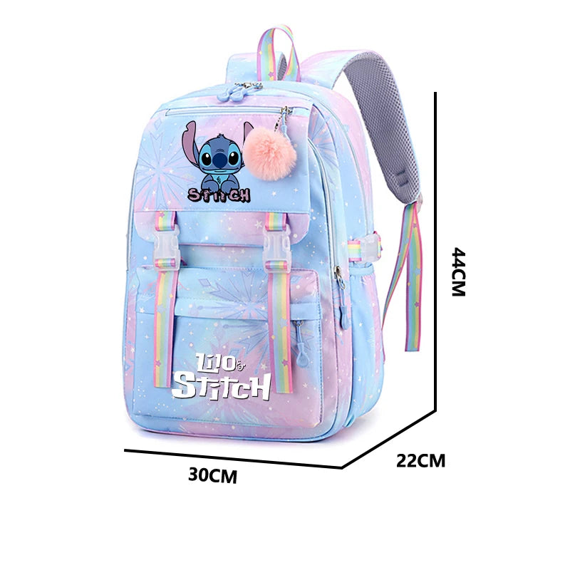 Stitch-Themed School Backpack