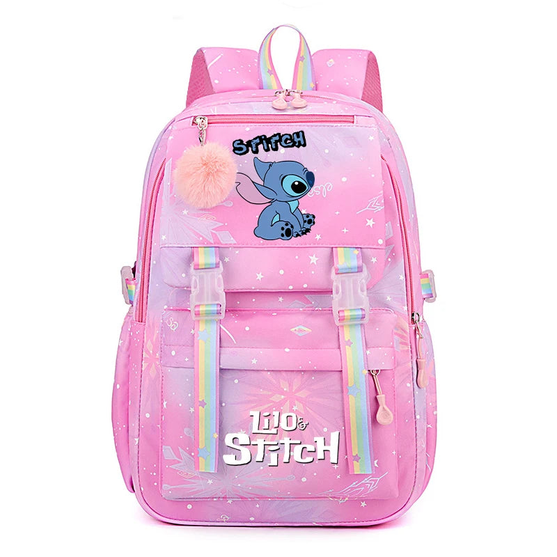 Stitch-Themed School Backpack