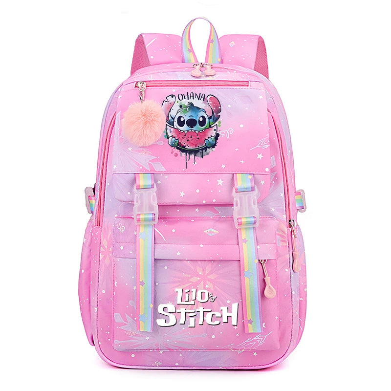 Stitch-Themed School Backpack