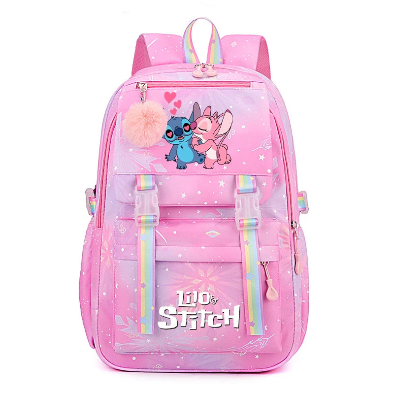 Stitch-Themed School Backpack