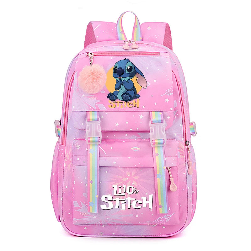 Stitch-Themed School Backpack