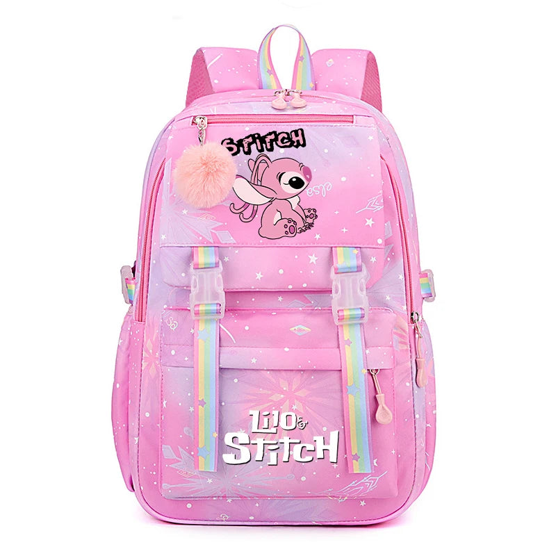 Stitch-Themed School Backpack