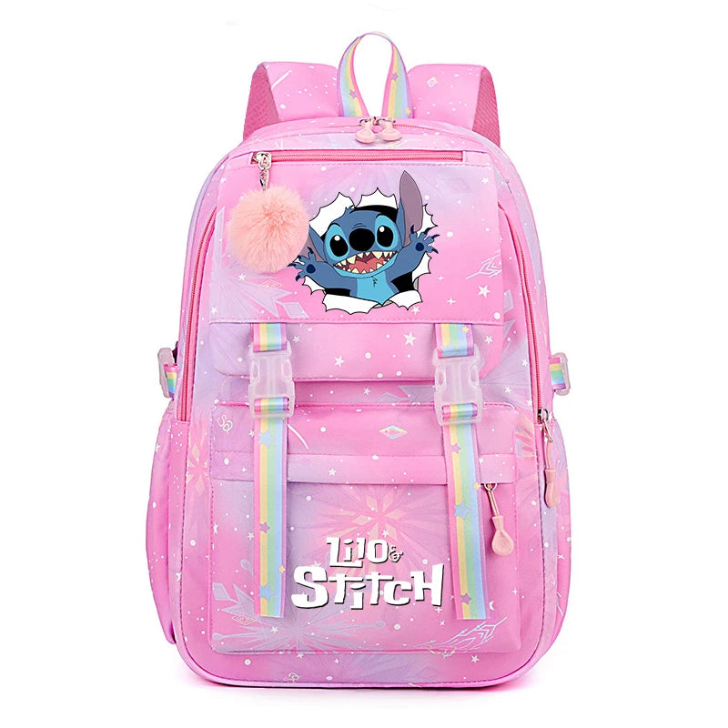 Stitch-Themed School Backpack