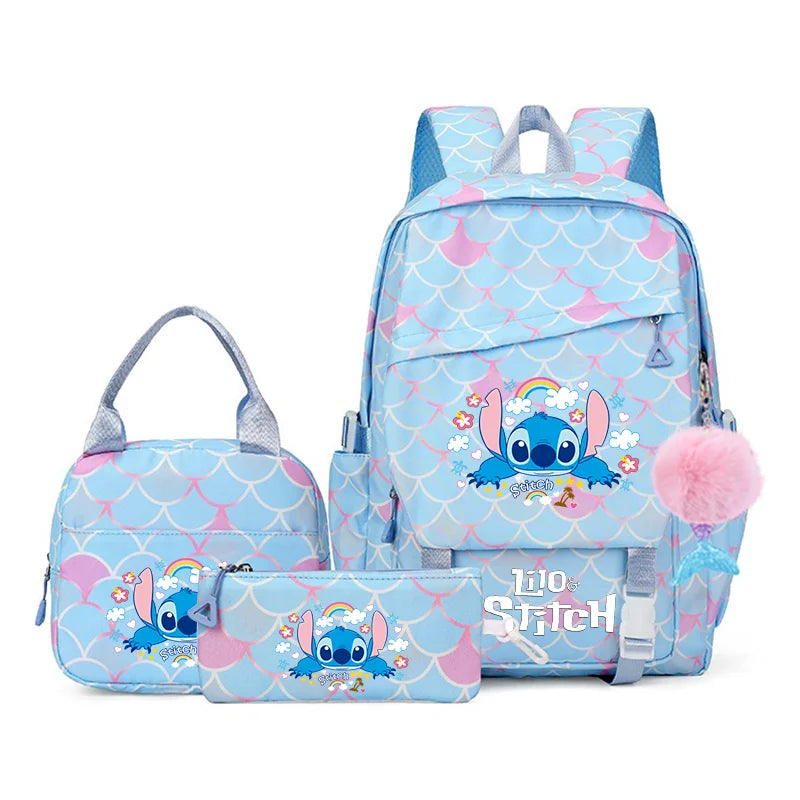 Stitch 3Pcs Backpack Set