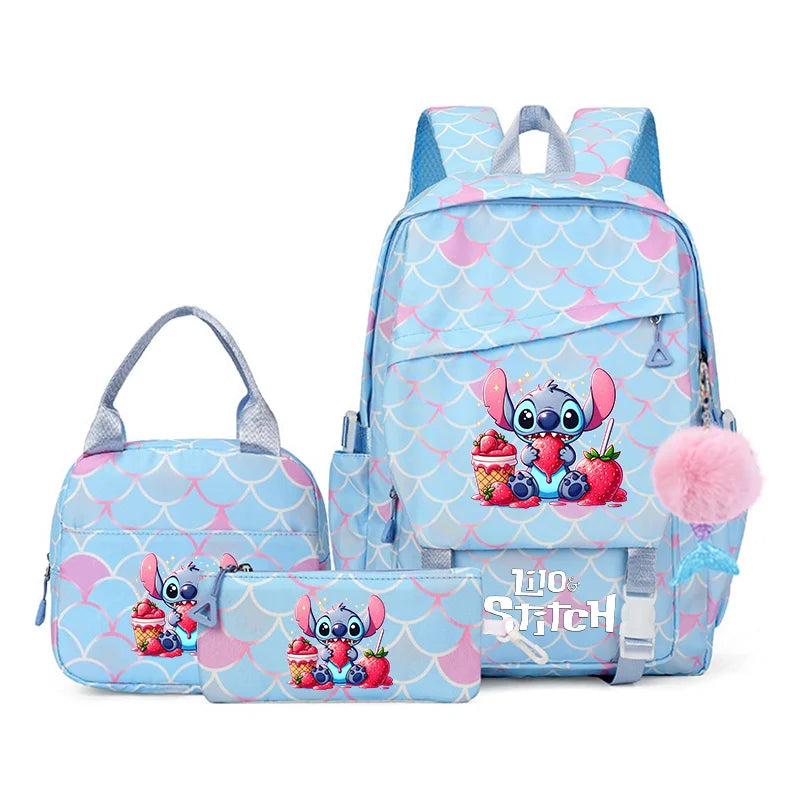 Stitch 3Pcs Backpack Set