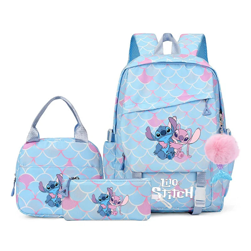 Stitch 3Pcs Backpack Set