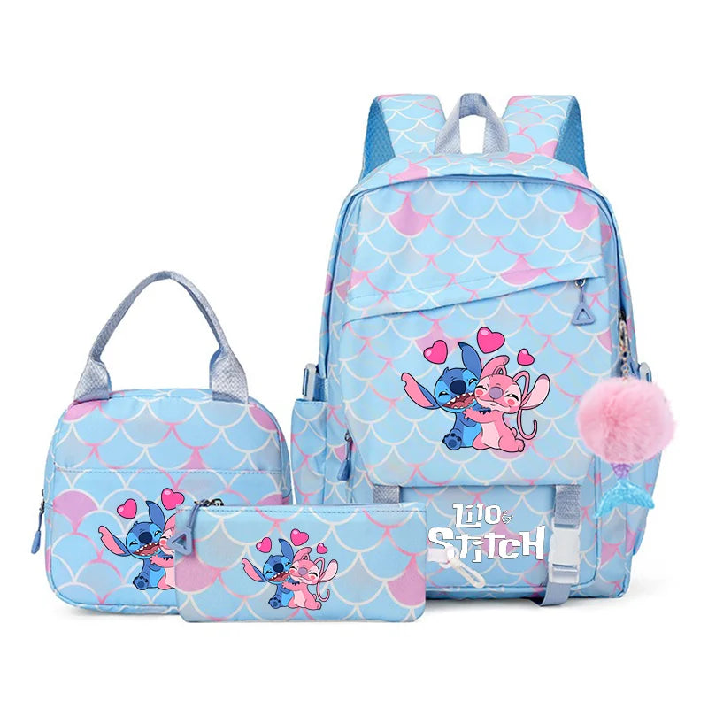Stitch 3Pcs Backpack Set