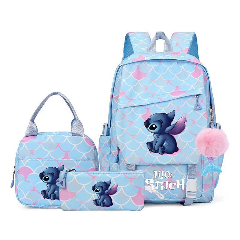 Stitch 3Pcs Backpack Set