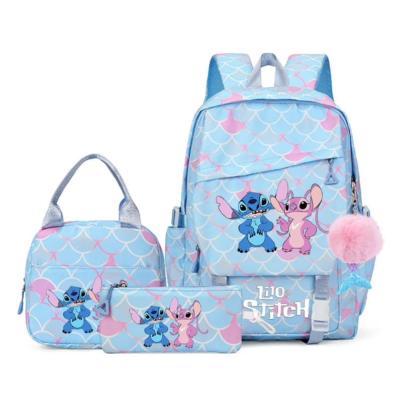 Stitch 3Pcs Backpack Set