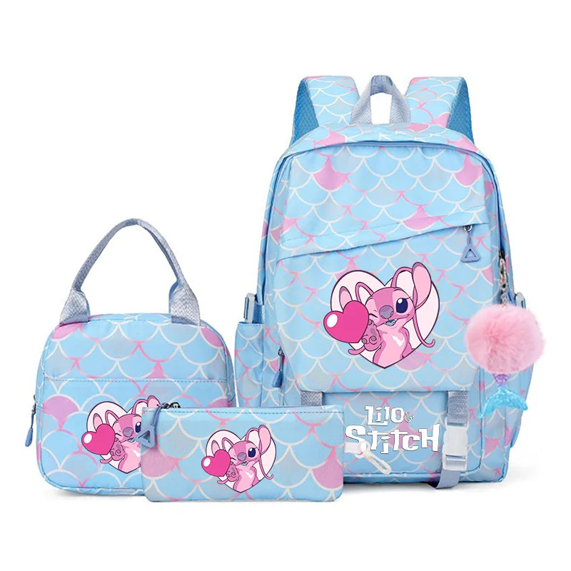 Stitch 3Pcs Backpack Set
