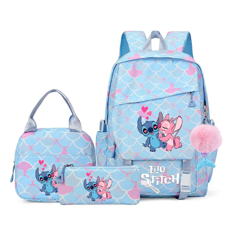 Stitch 3Pcs Backpack Set