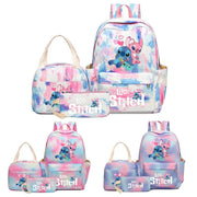 Stitch Anime School Bag Set