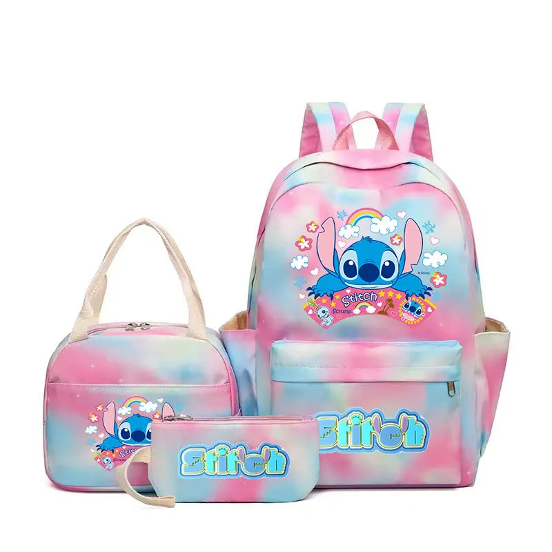 Stitch Anime School Bag Set