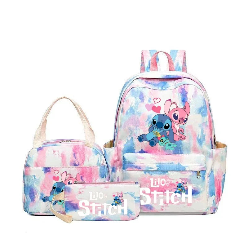 Stitch Anime School Bag Set