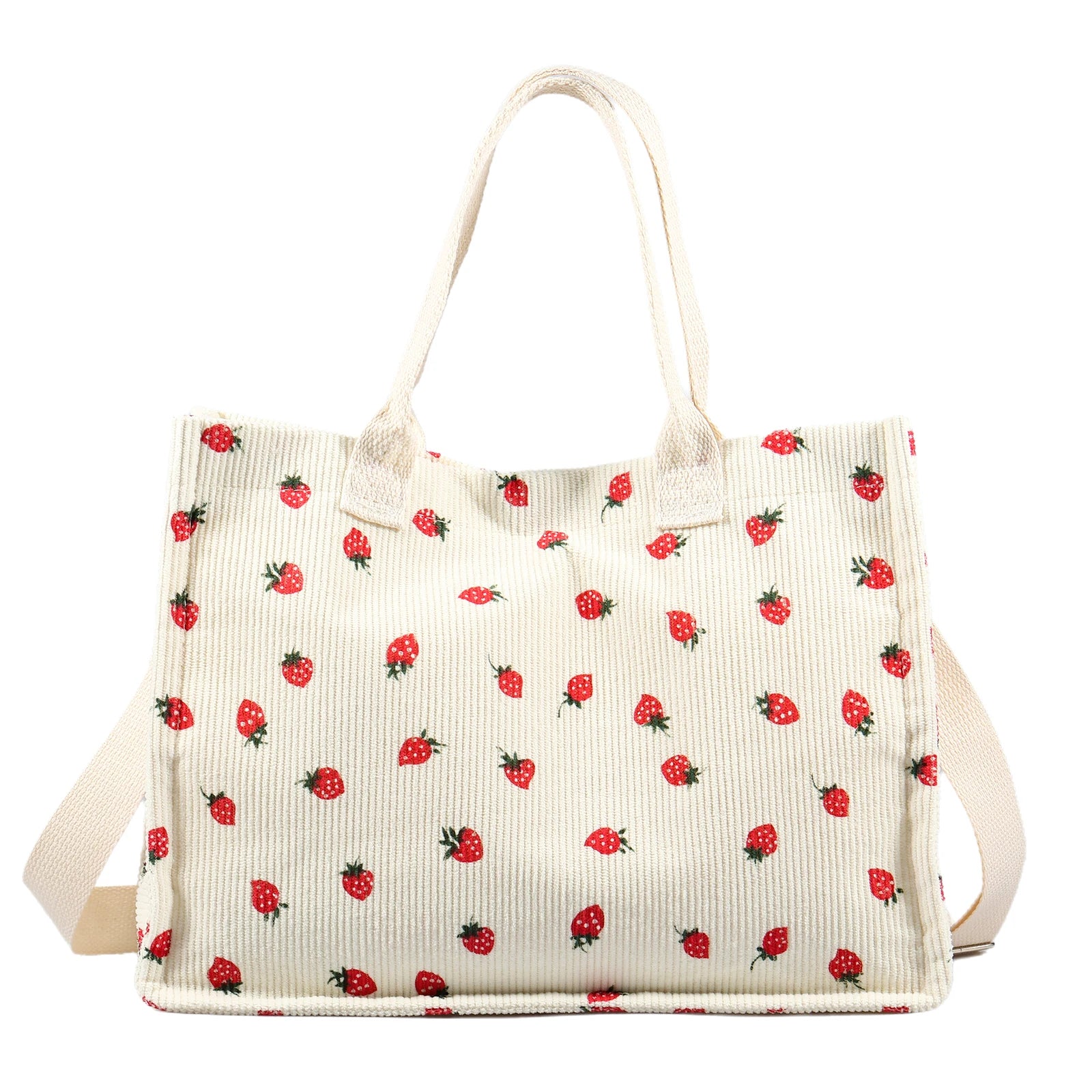 Strawberry Design Tote Shoulder Bag