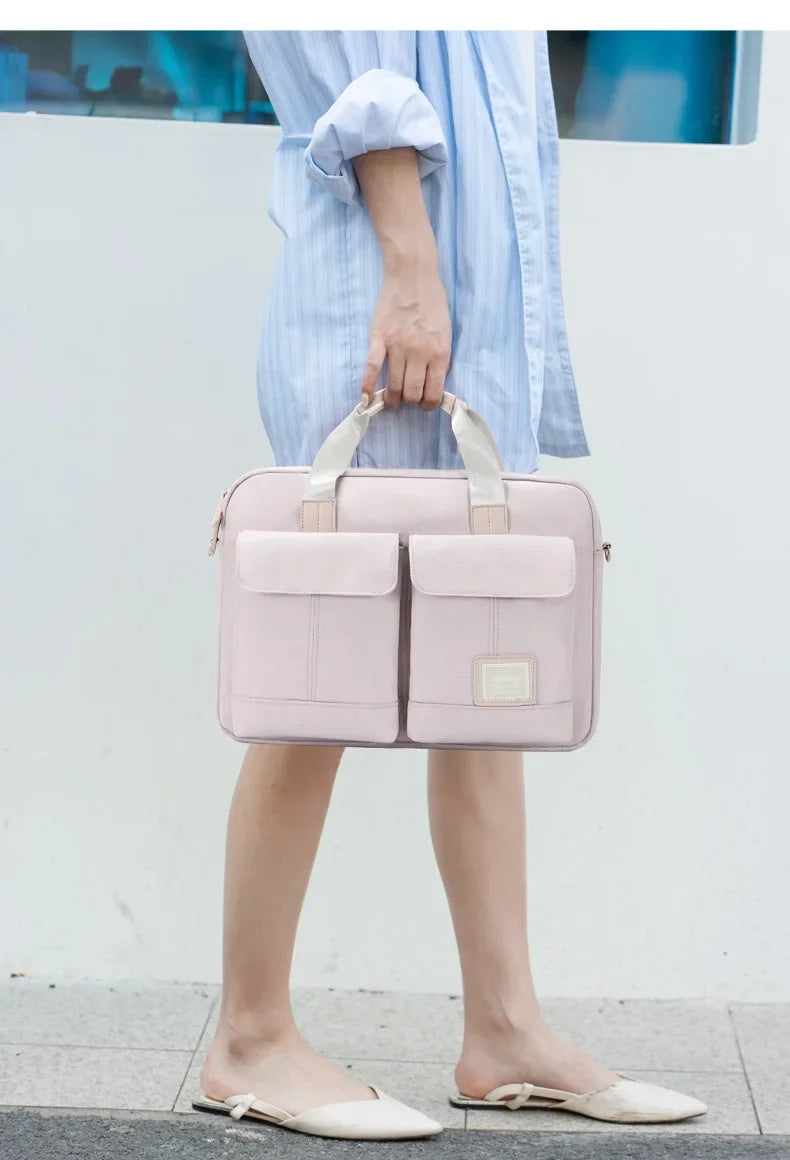 Stylish 16-Inch Laptop Messenger Bag