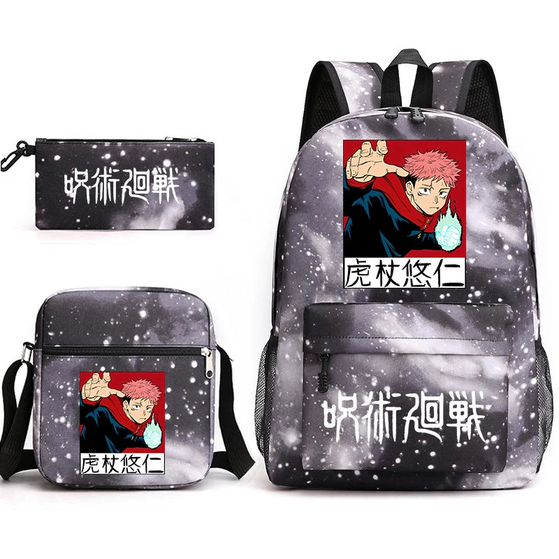 Stylish Anime backpack Set