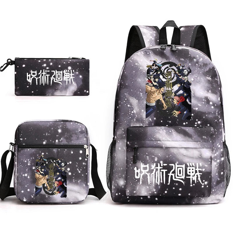Stylish Anime backpack Set
