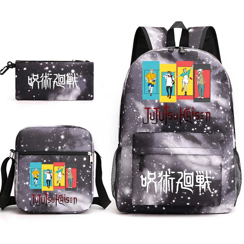 Stylish Anime backpack Set